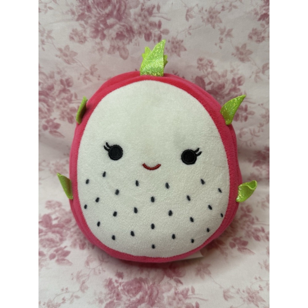 Squishmallows Denita Dragon Fruit Plush 5" Mini Pink Stuffed Animal Toy